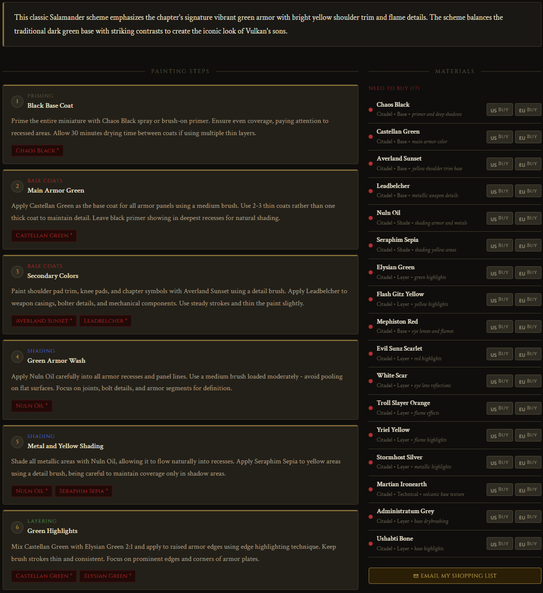 Scheme Advisor — The Painting Ledger